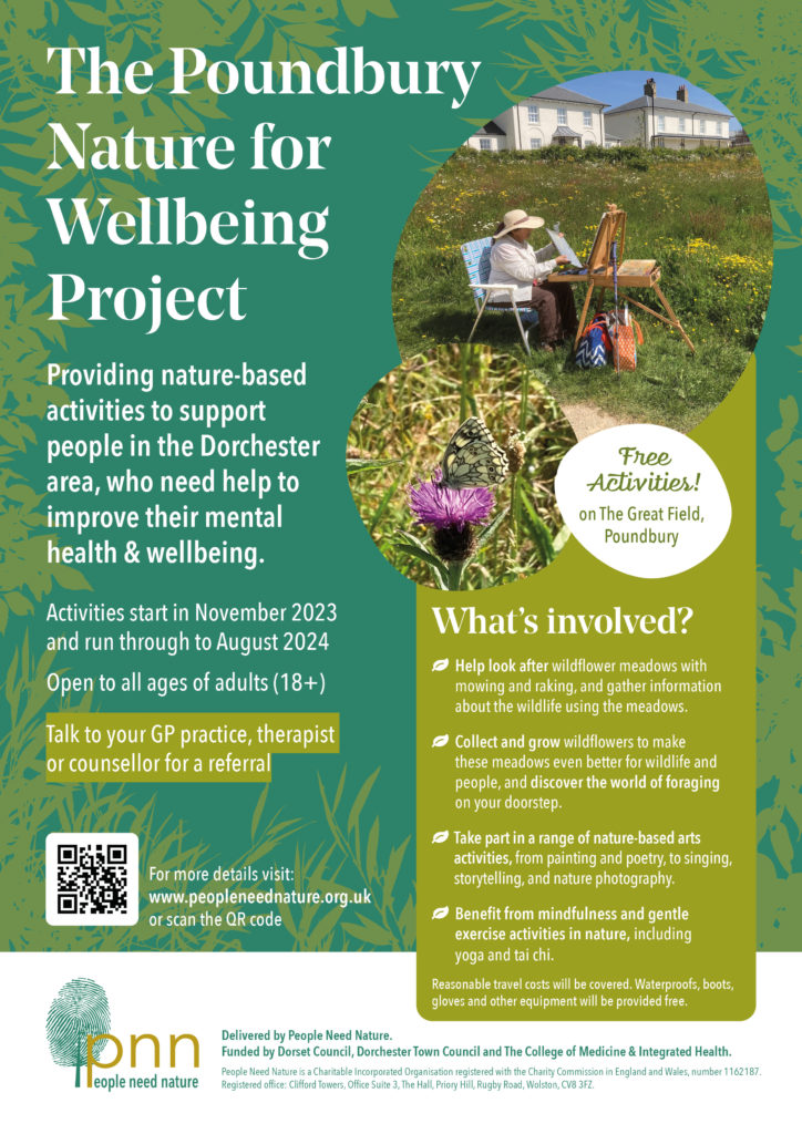 The Poundbury Nature for Wellbeing Project | People Need Nature